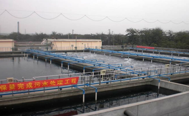 东庞矿工业广场污水处理工程